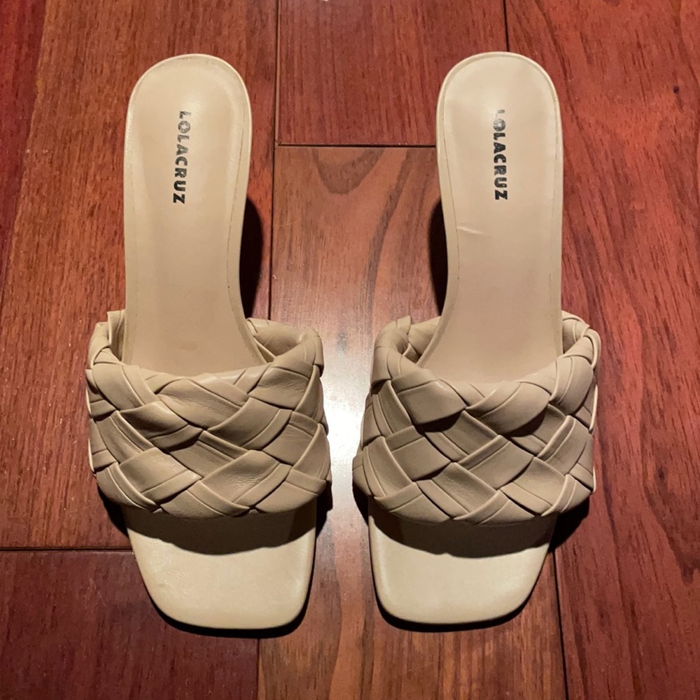 Lolacruz Amiri Woven Mule Make Up Size 39 Maquillaje